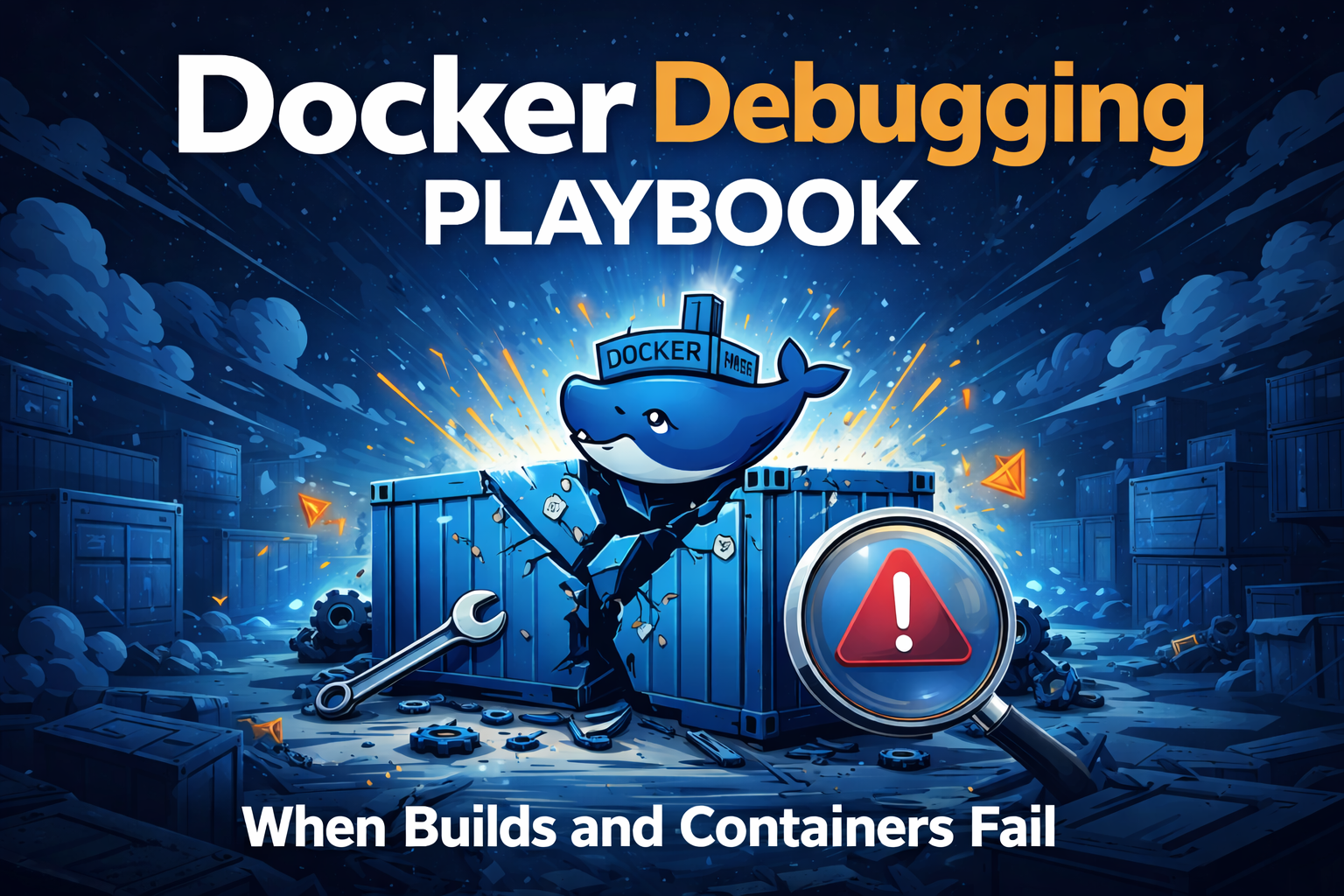 Cover Image Docker Debugging Playbook: When Builds and Containers Fail (Part I)